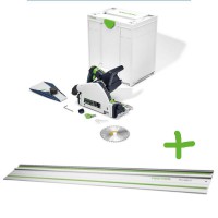 Festool TSC 55 Cordless 36v Brushless Cordless Plunge Saw + FS 1400 Guide Rail